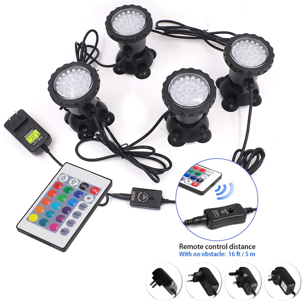 Pond Light Submersible - RGB LED Sualtı Işık IP68 Su