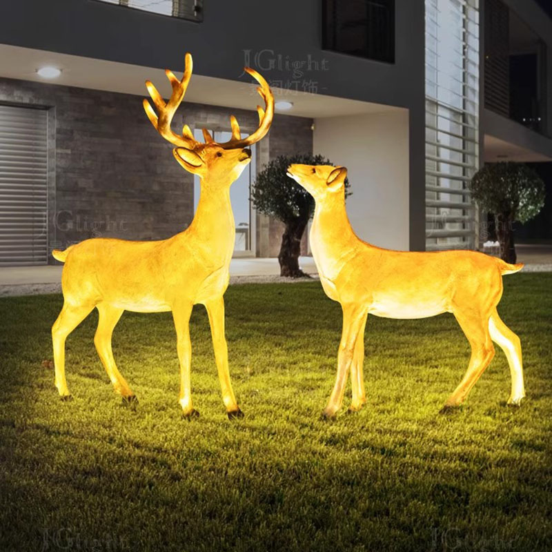 Outdoor Lighting Unique - Sokak Hayvanları Aydınlatma Peyzaj Trend Heykel