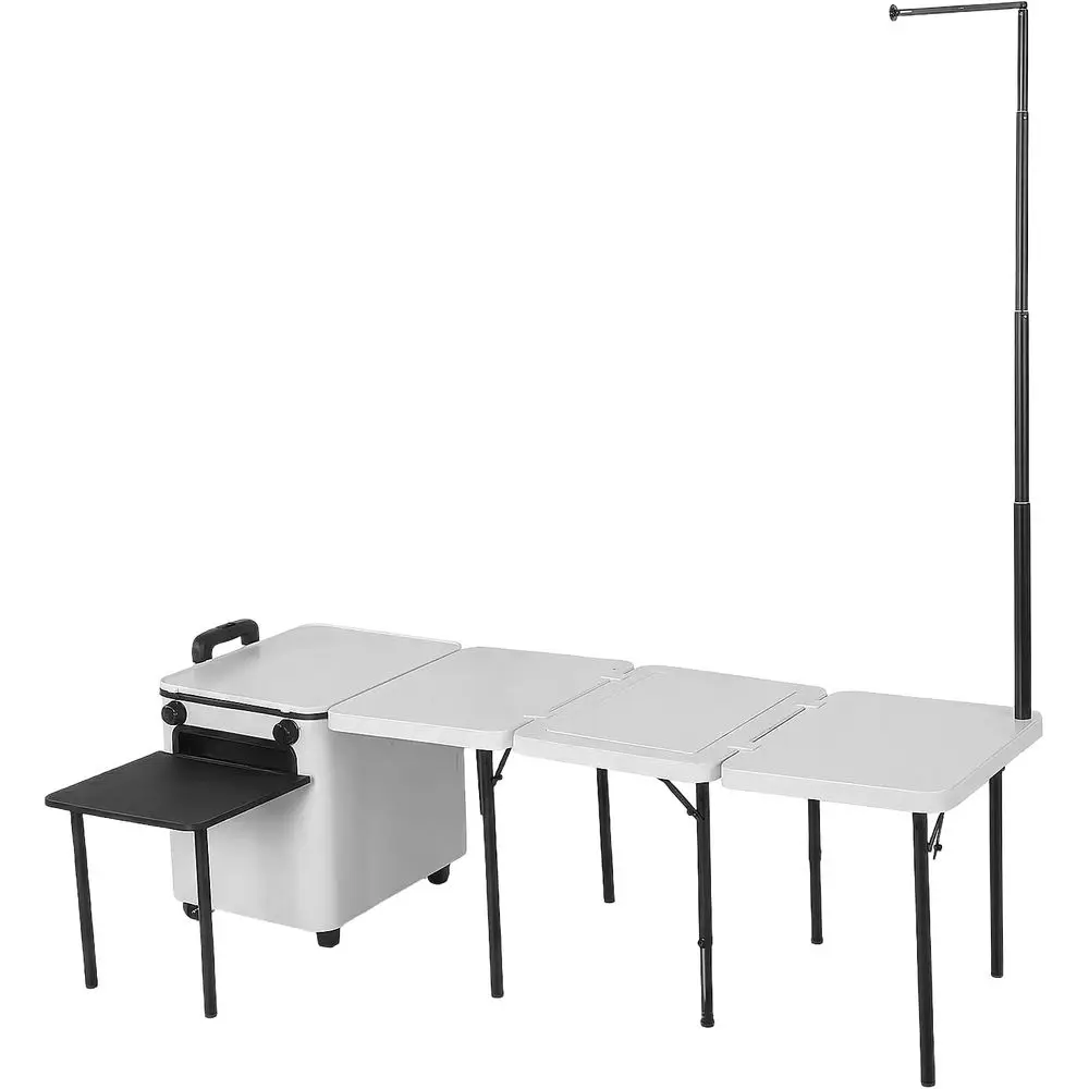 Outdoor Lighting Poles - Tekerlekli, Işık Direkli ve Barbekülü Taşınabilir