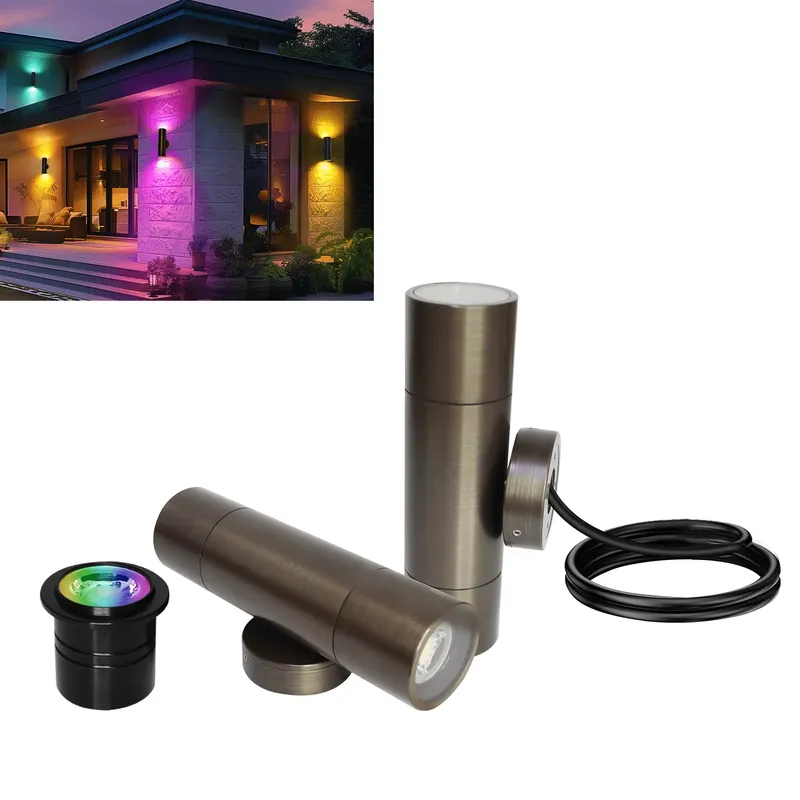 Outdoor Lighting Design - Dayanıklı Pirinç Dış Mekan LED Duvar