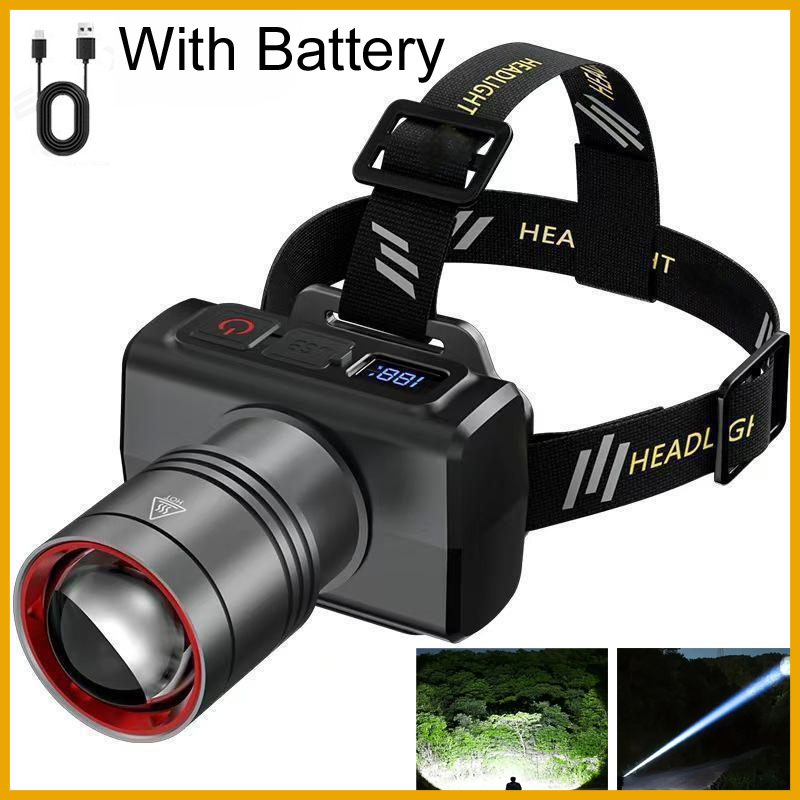 Outdoor Lighting With Motion Sensor - 2026 LED dijital şarj edilebilir kafa