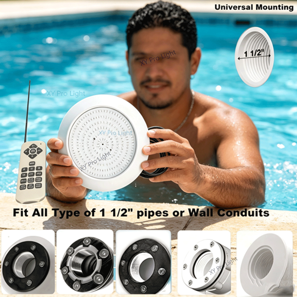Pond Light Submersible - 25W RGB LED Yüzme Havuzu Işık