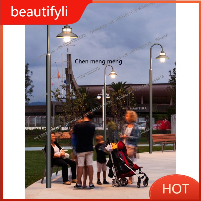 Outdoor Lighting Poles - L6080 Modern sade dış mekan bahçe