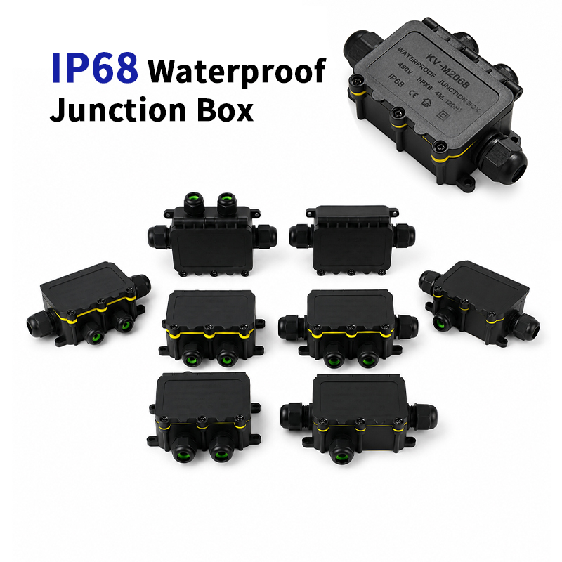 Outdoor Lighting Poles - IP68 Su Geçirmez Bağlantı Kutusu 2-8