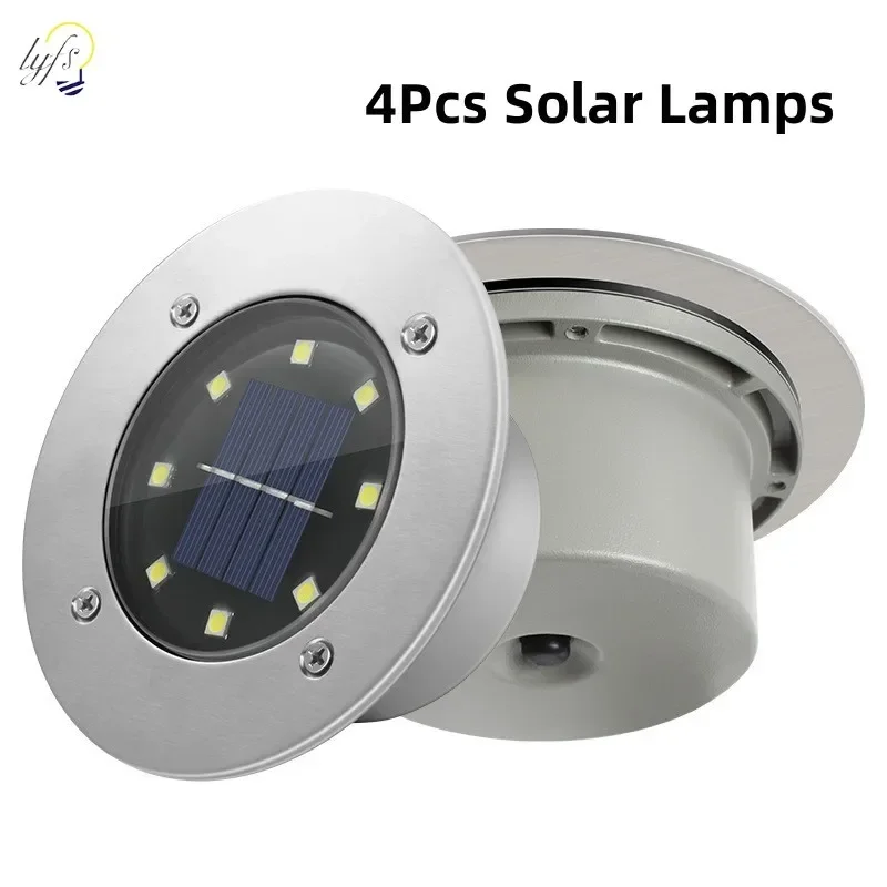 Outdoor Lighting Experts - 4 adet LED güneş bahçe ışıkları
