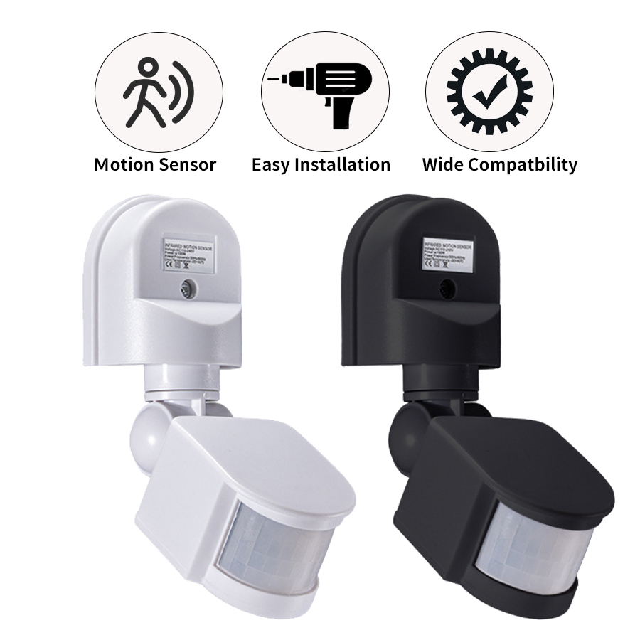 Outdoor Lighting With Motion Sensor - PIR Hareket Sensörü 220V 110V 12V