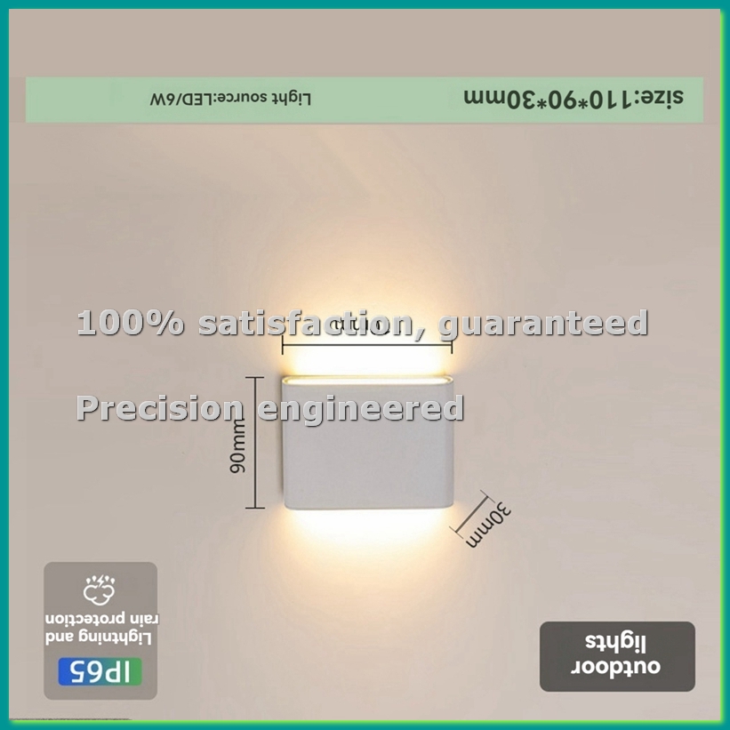 Outdoor Lighting Sconce - LED Duvar Apliği Su Geçirmez Dış