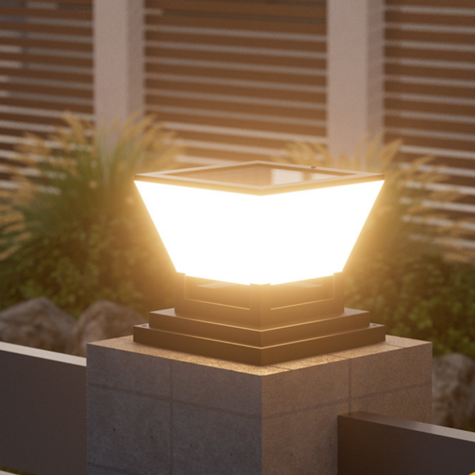 Outdoor Lighting Ip65 - Güneş Enerjili Direk Lambası Suya Dayanıklı
