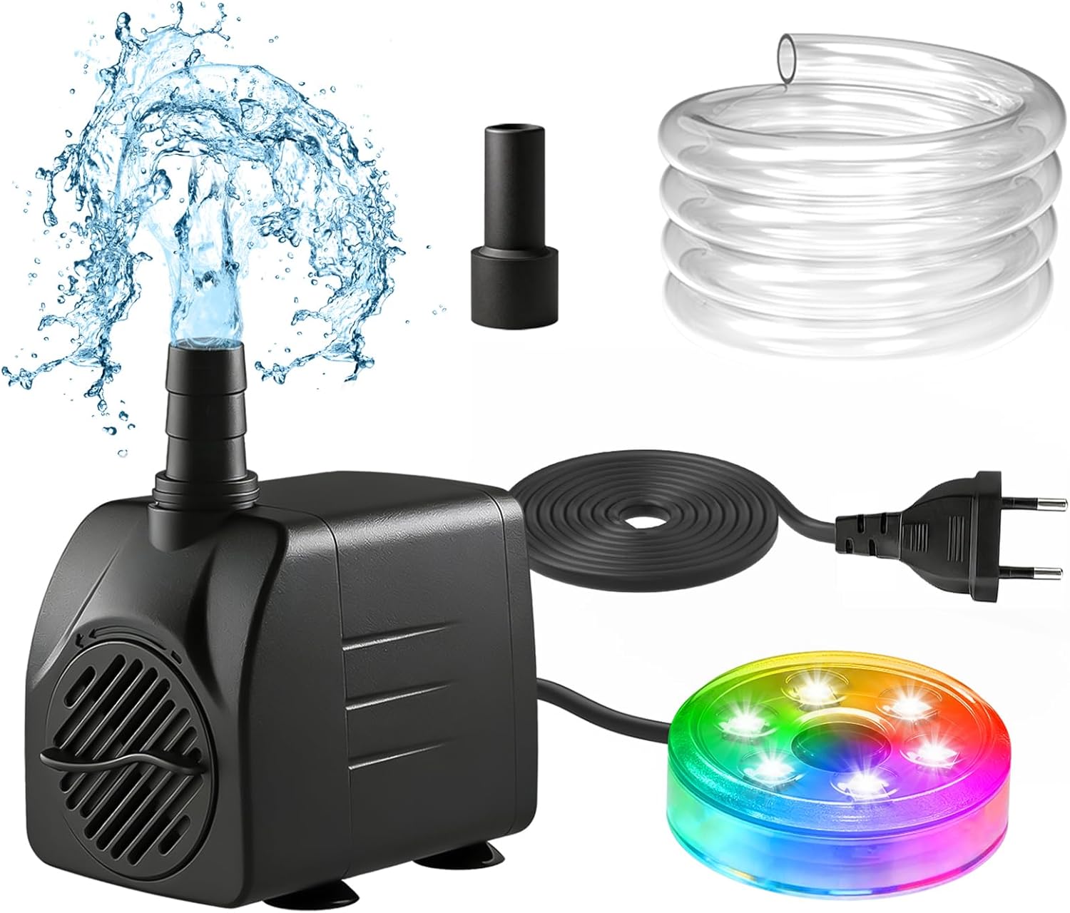 210GPH Dalgıç Su Pompası LED I - Pond Light Submersible incelemesi ve fiyatı