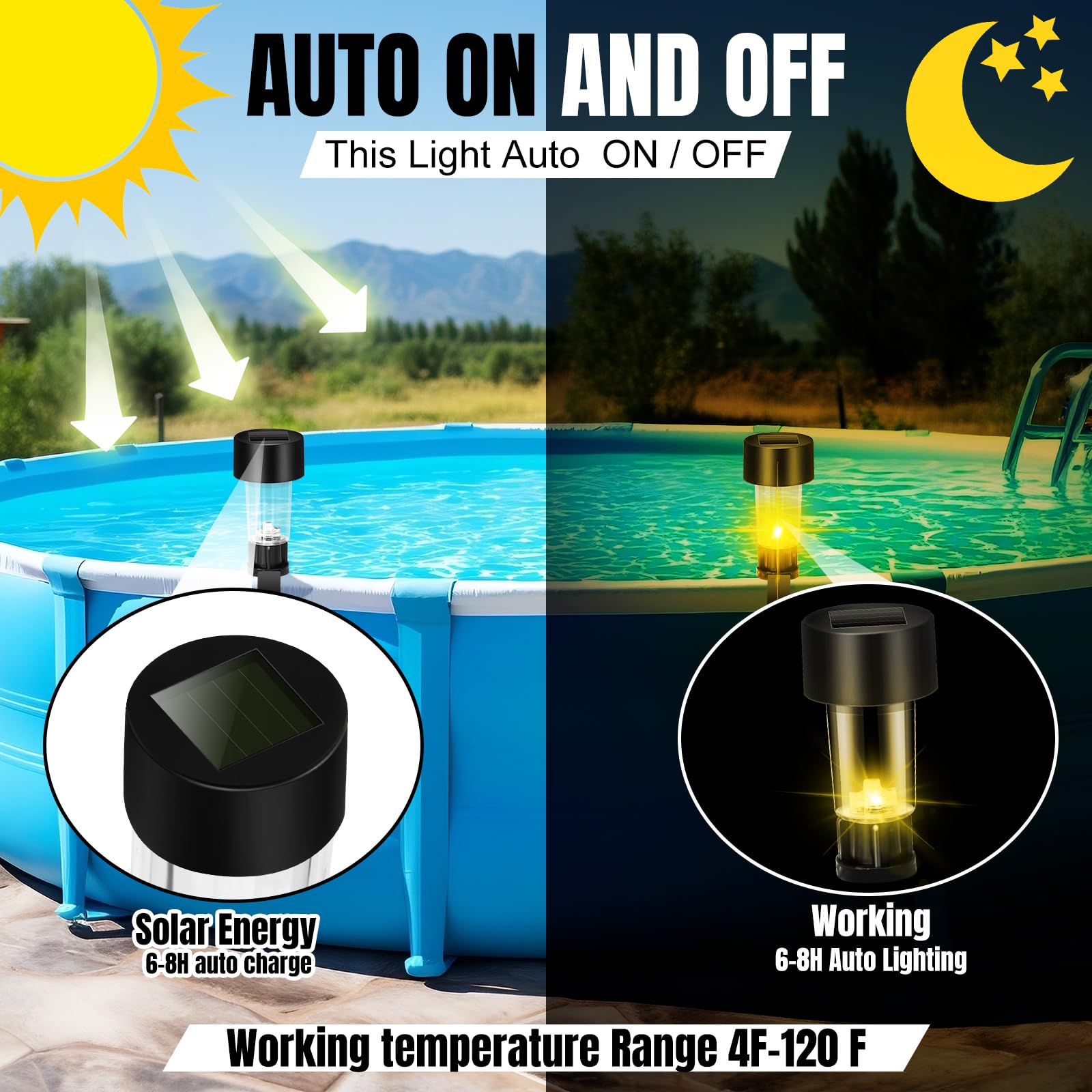 6 paket güneş havuz ışığı çerç - Pond Light Submersible incelemesi ve fiyatı