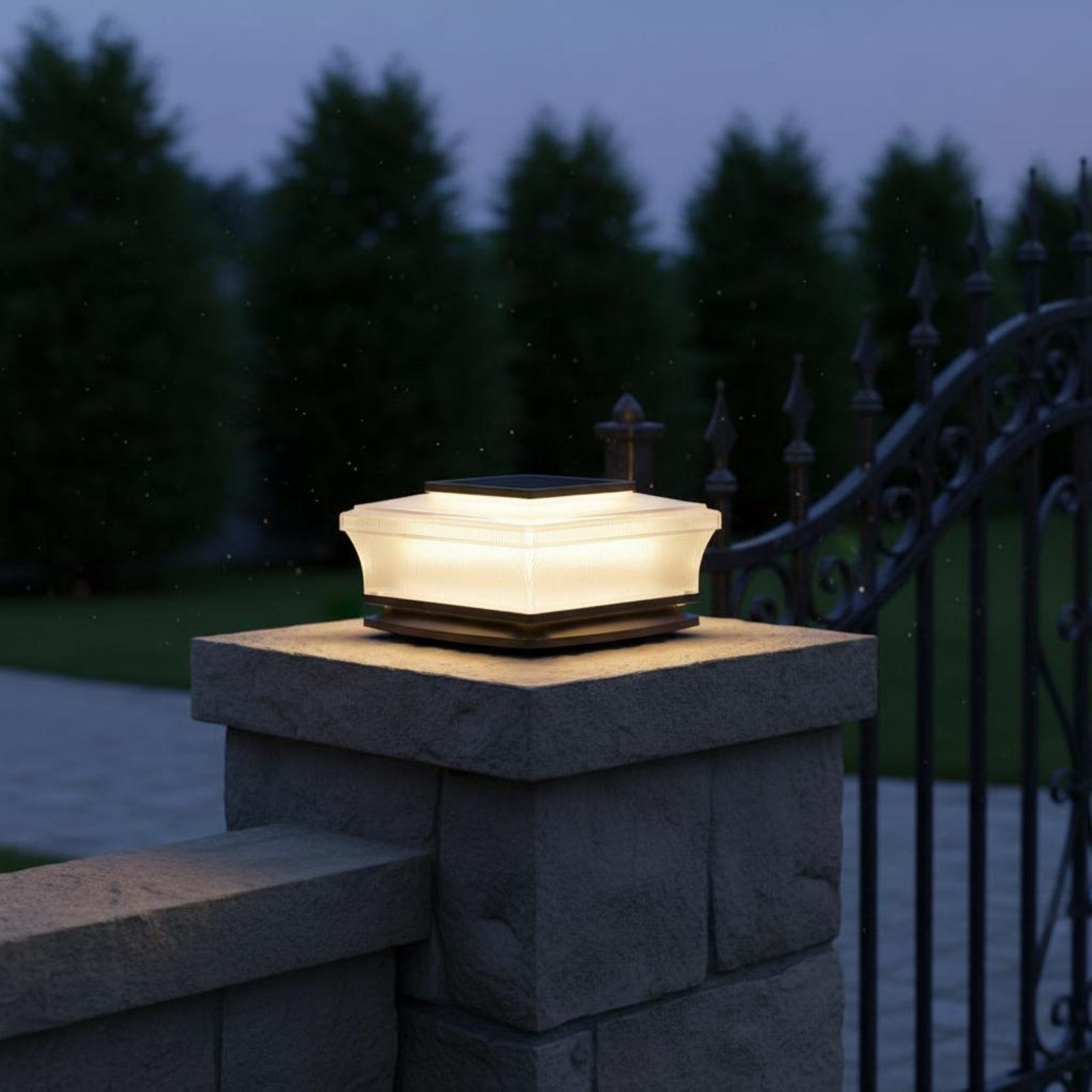 Güneş Enerjili Direk Başlığı L - Outdoor Lighting Modern incelemesi ve fiyatı