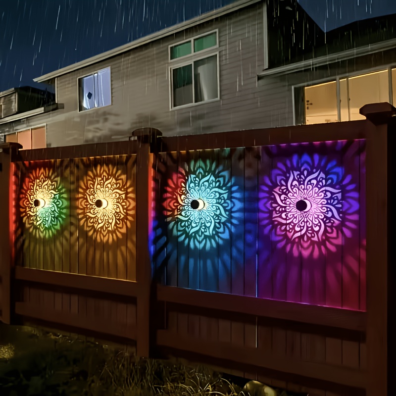 1/2/4 Paket Güneş Enerjili Çit - Outdoor Lighting Design incelemesi ve fiyatı