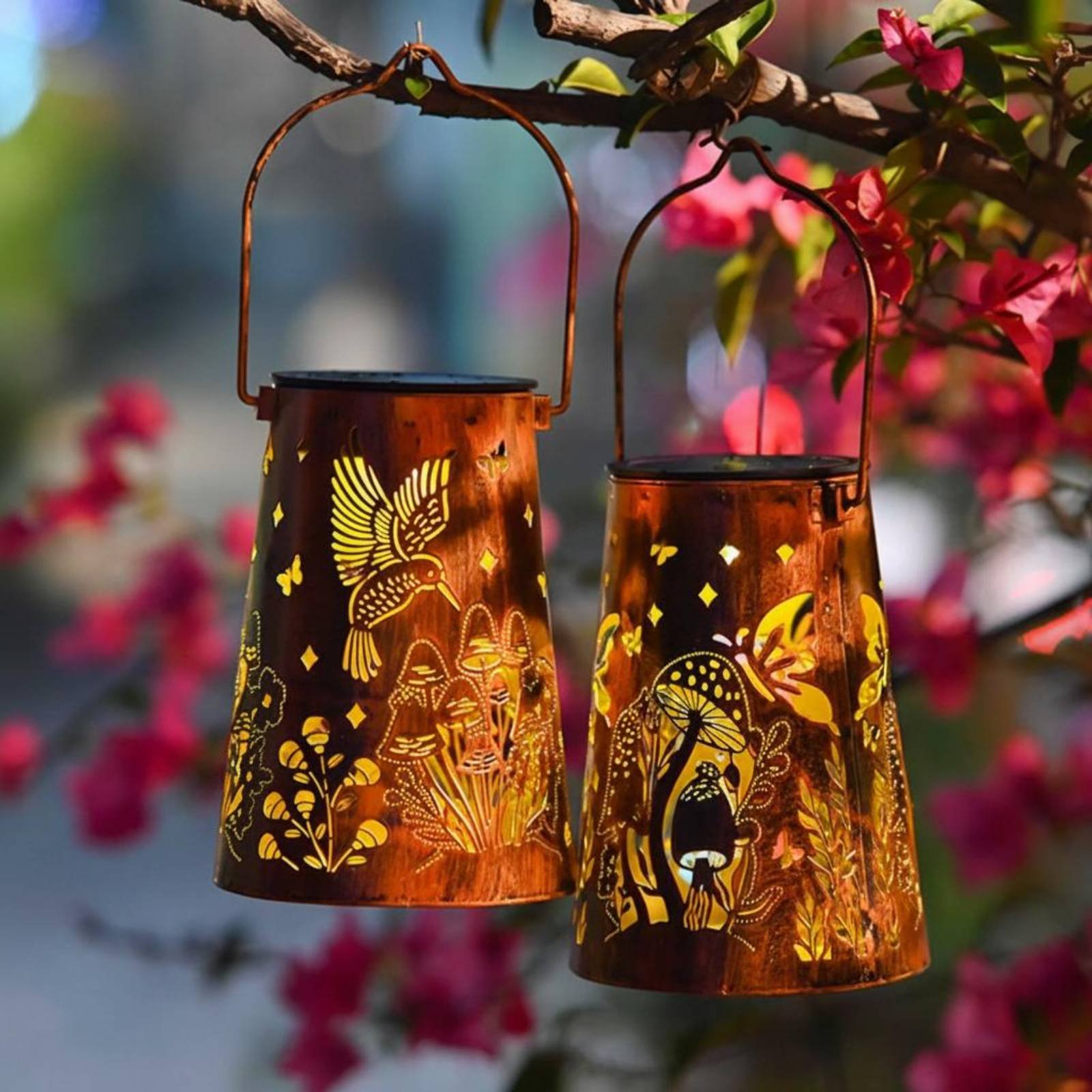 Çiçek Bahçesi Fener Desenli Ba - Outdoor Lighting Design incelemesi ve fiyatı
