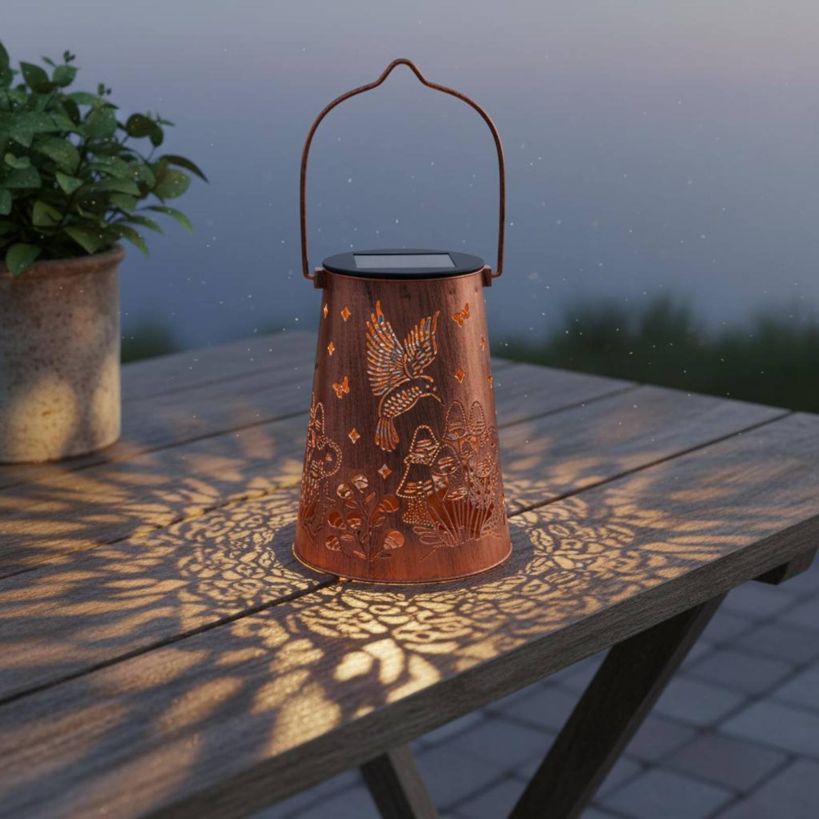 Çiçek Bahçesi Fener Desenli Ba - Outdoor Lighting Design incelemesi ve fiyatı