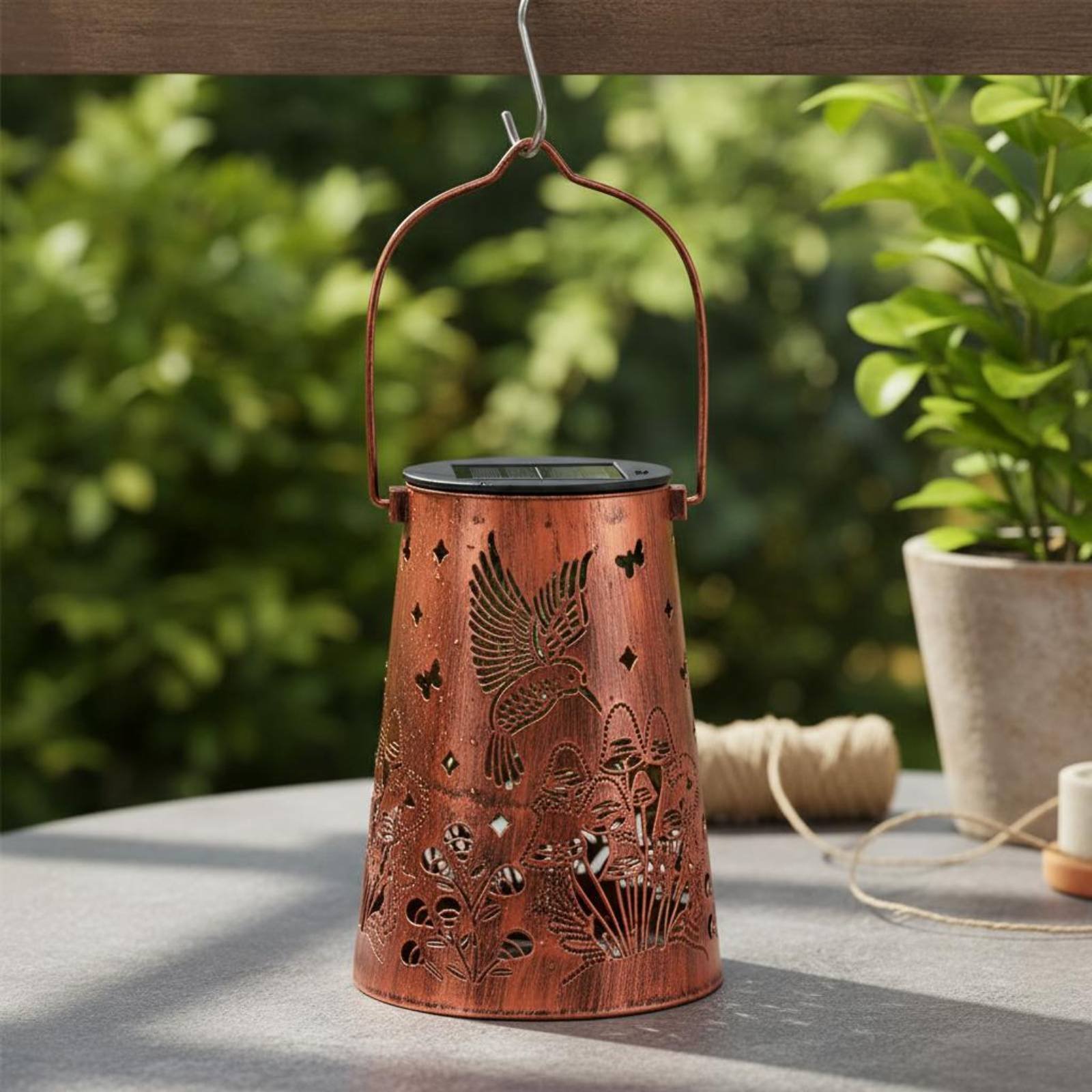 Çiçek Bahçesi Fener Desenli Ba - Outdoor Lighting Design incelemesi ve fiyatı