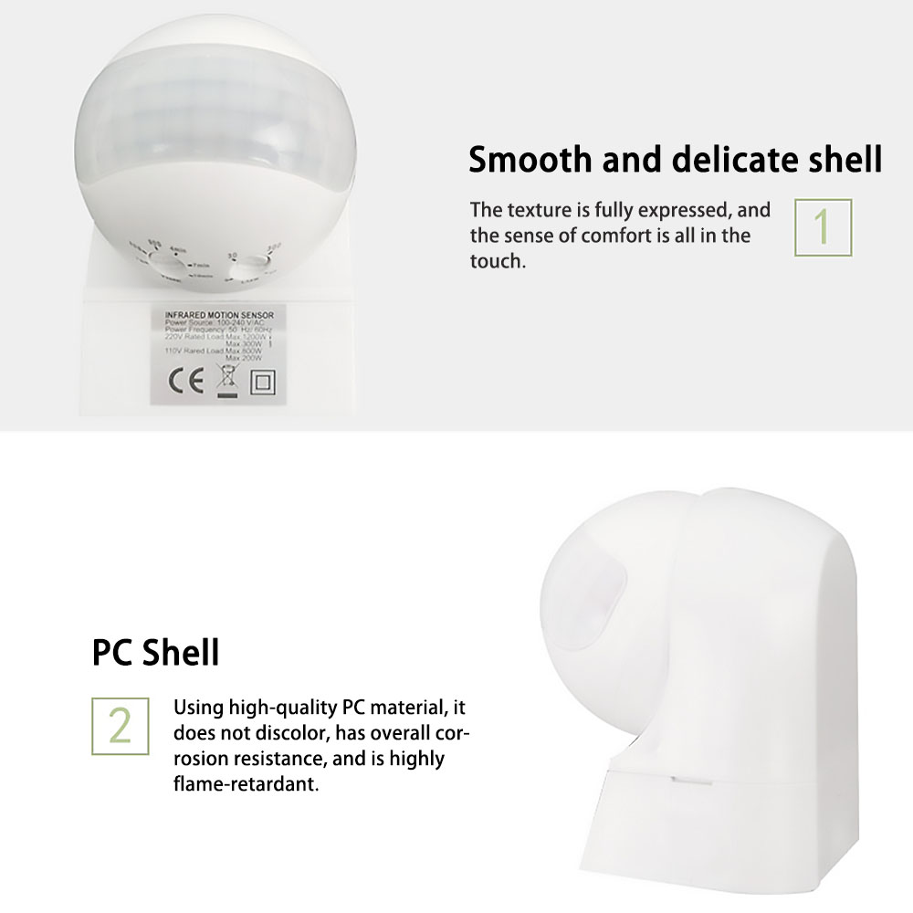 220V Dış Mekan Su Geçirmez Duv - Outdoor Lighting With Motion Sensor incelemesi ve fiyatı