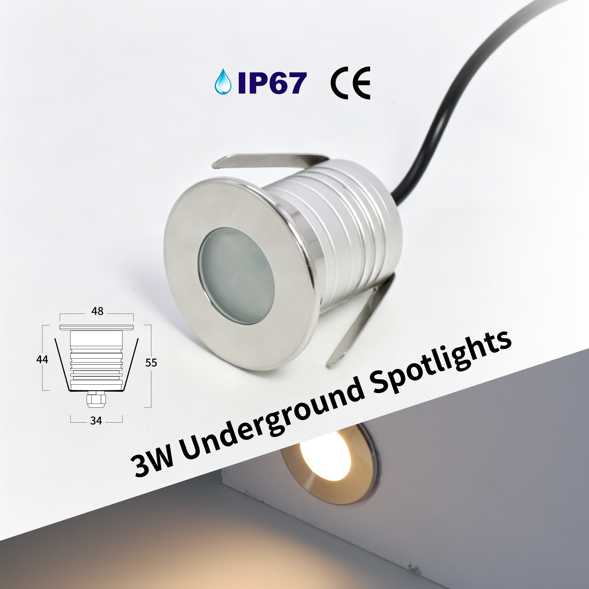 3W LED havuz ışığı sualtı lamb - Pond Light Submersible incelemesi ve fiyatı