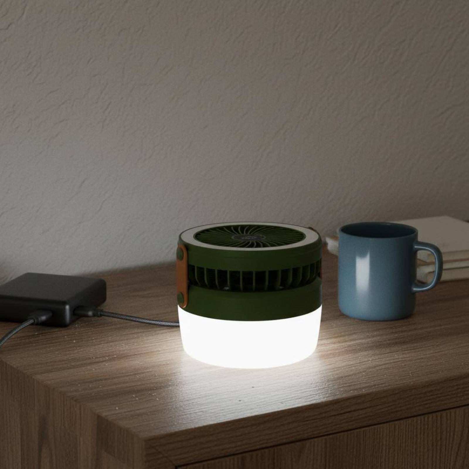 Güneş Enerjili Kamp Fanı Fener - Outdoor Lighting Design incelemesi ve fiyatı