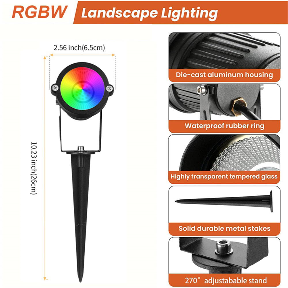 RGBW Peyzaj Aydınlatma 10W Uza - Outdoor Lighting Ip65 incelemesi ve fiyatı