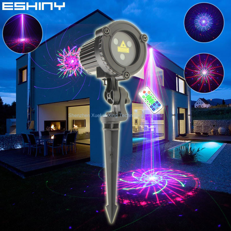 Ergb lazer peyzaj ışığı hareke - Outdoor Lighting Sconce incelemesi ve fiyatı