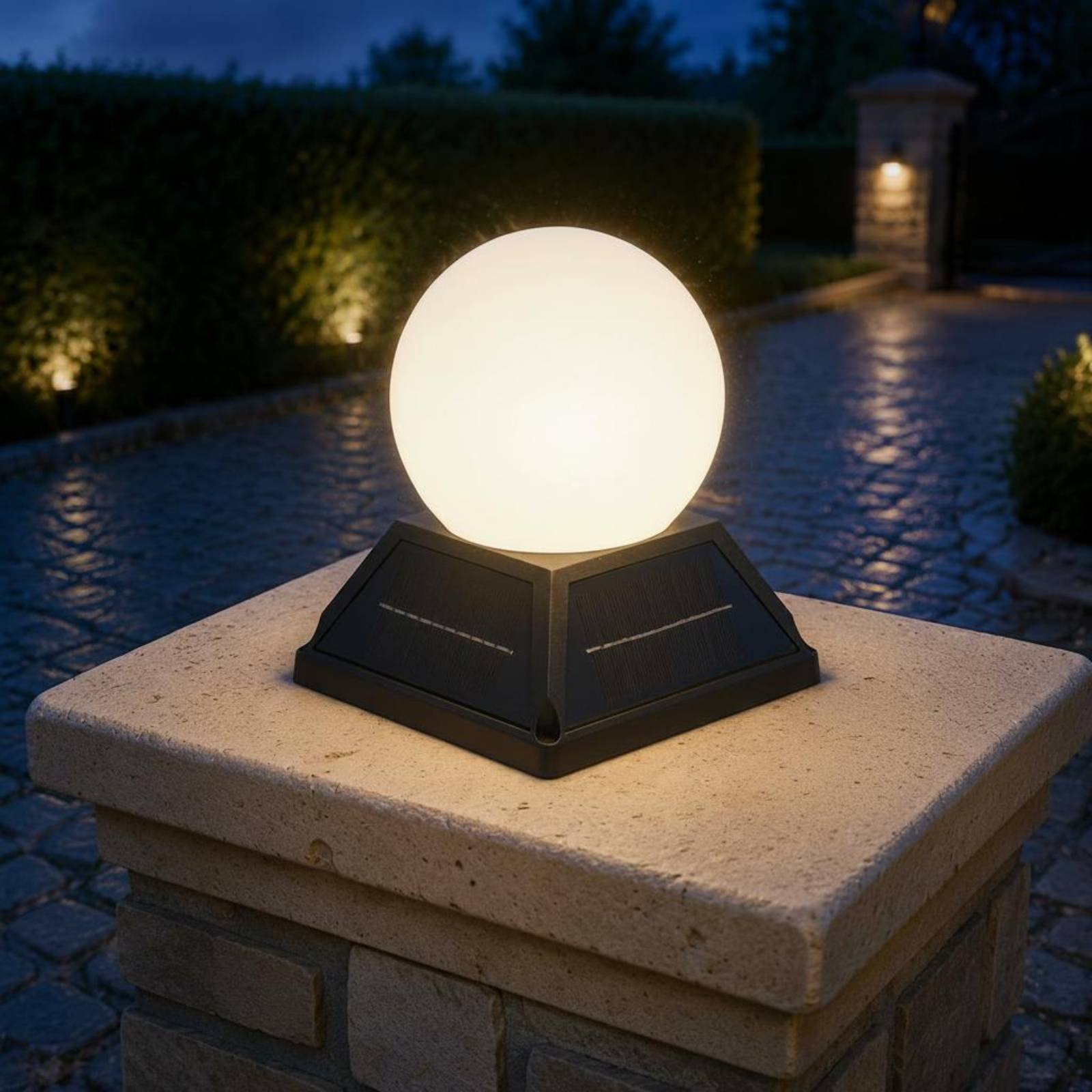 Güneş Enerjili Direk Başlığı L - Outdoor Lighting Ip65 incelemesi ve fiyatı