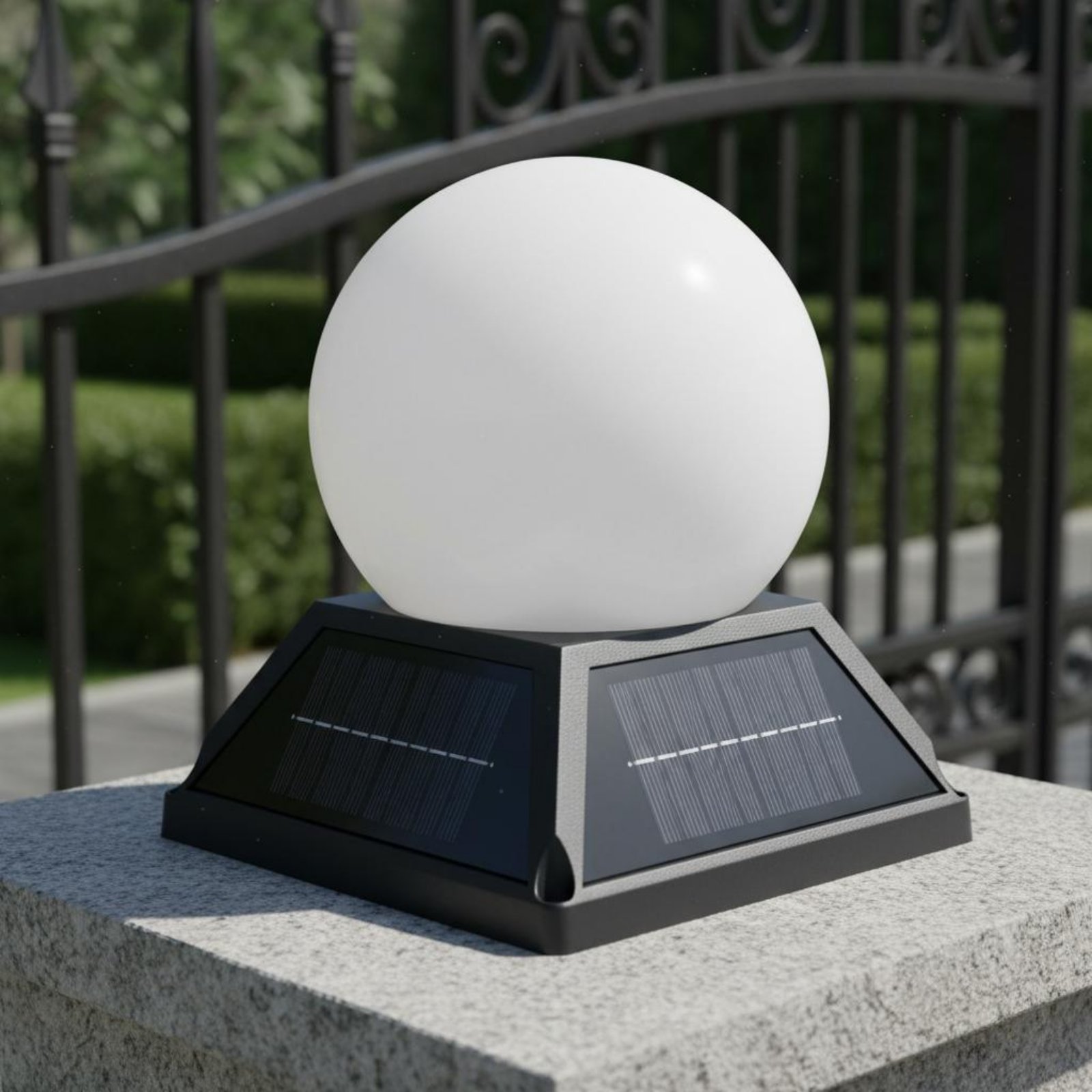 Güneş Enerjili Direk Başlığı L - Outdoor Lighting Ip65 incelemesi ve fiyatı