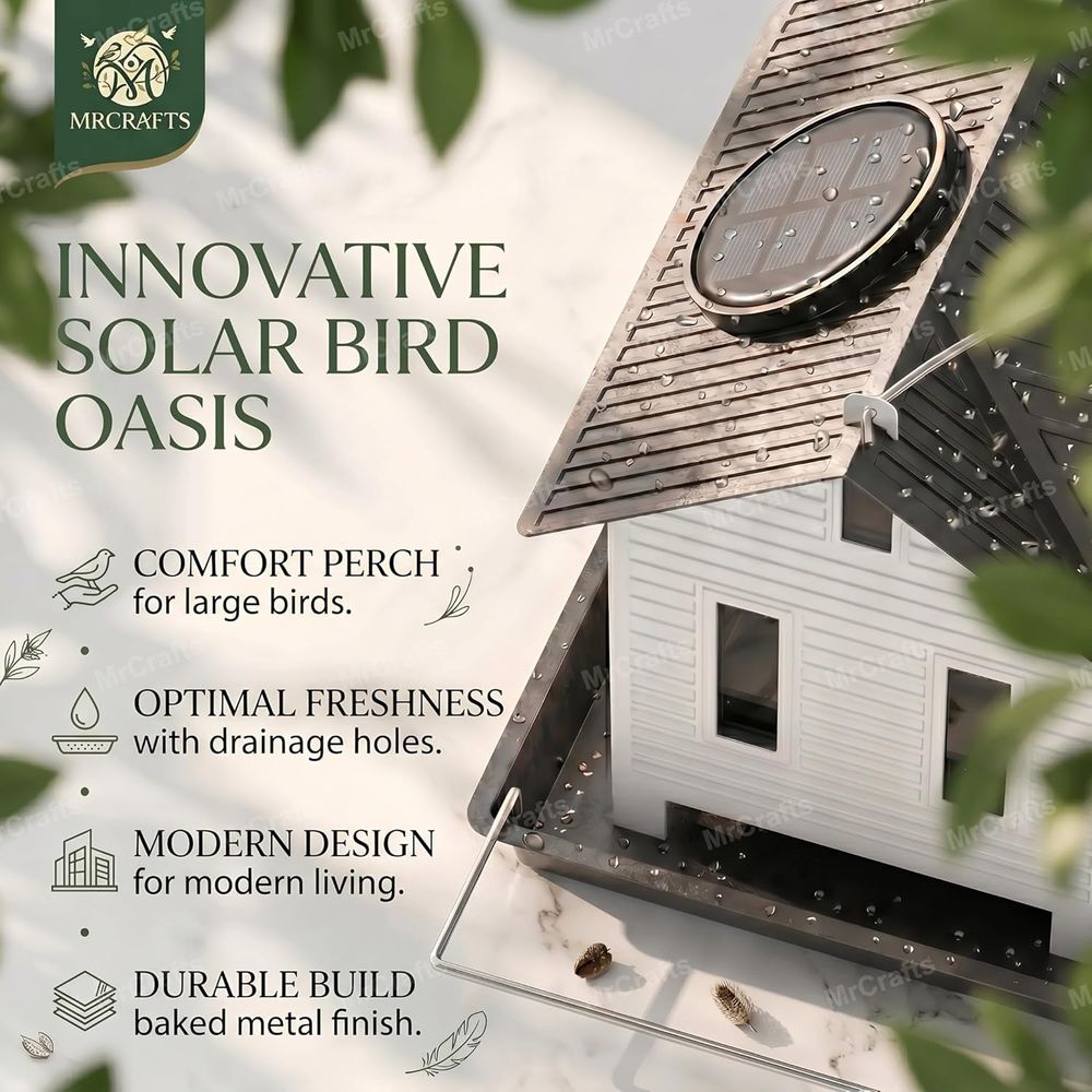 Işıklı Asılı Metal Kuş Yemliği - Outdoor Lighting Unique incelemesi ve fiyatı