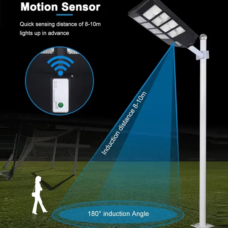 9W Güneş Enerjili LED Sokak La - Outdoor Lighting With Motion Sensor incelemesi ve fiyatı