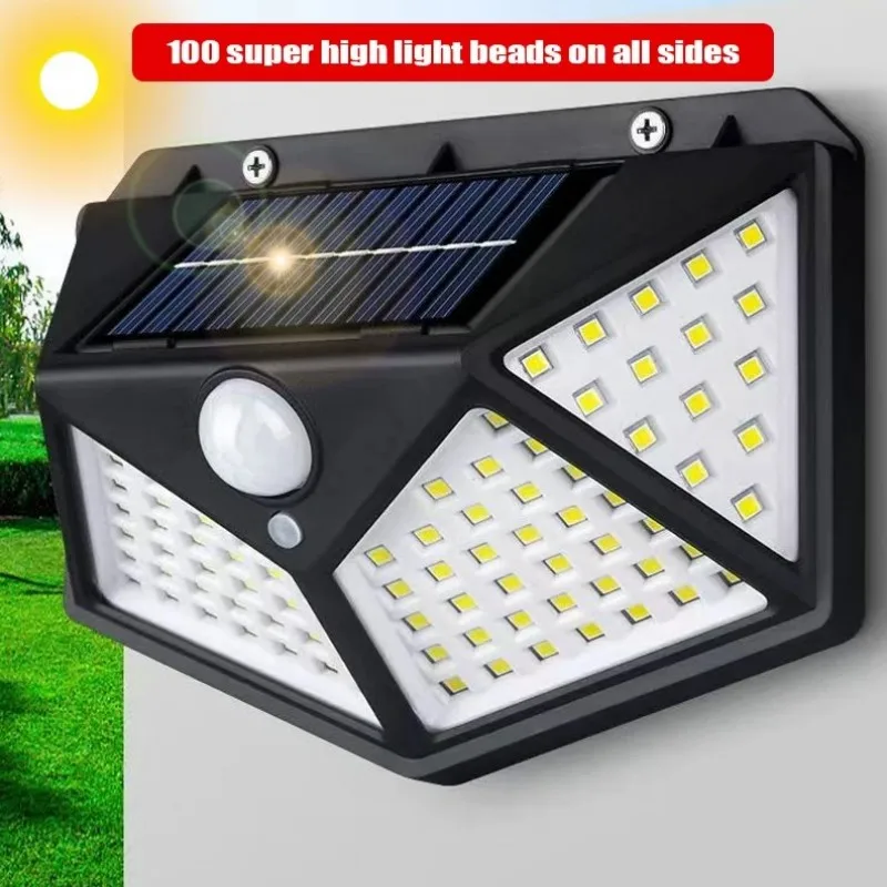 100Led Çok Fonksiyonlu Güneş L - Outdoor Lighting With Motion Sensor incelemesi ve fiyatı