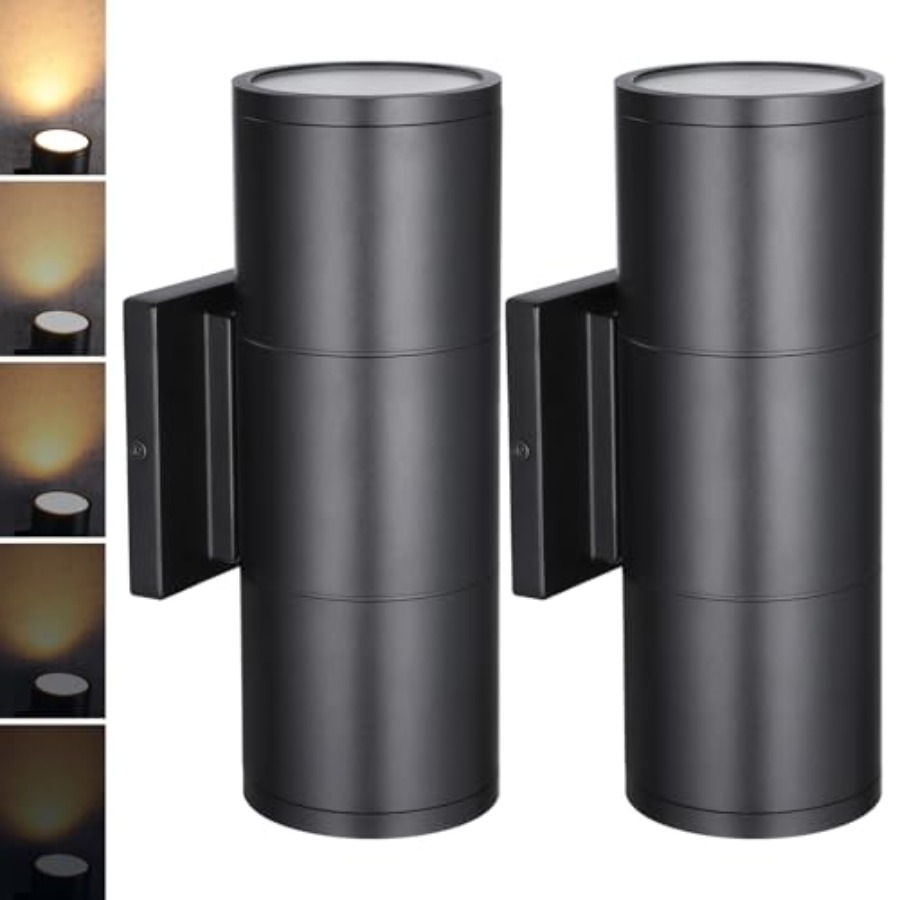 3000K LED Silindir Yukarı Aşağ - Outdoor Lighting Sconce incelemesi ve fiyatı