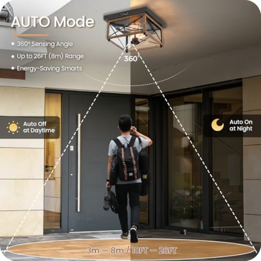 Hareket Sensörlü Dış Mekan Tav - Outdoor Lighting With Motion Sensor incelemesi ve fiyatı