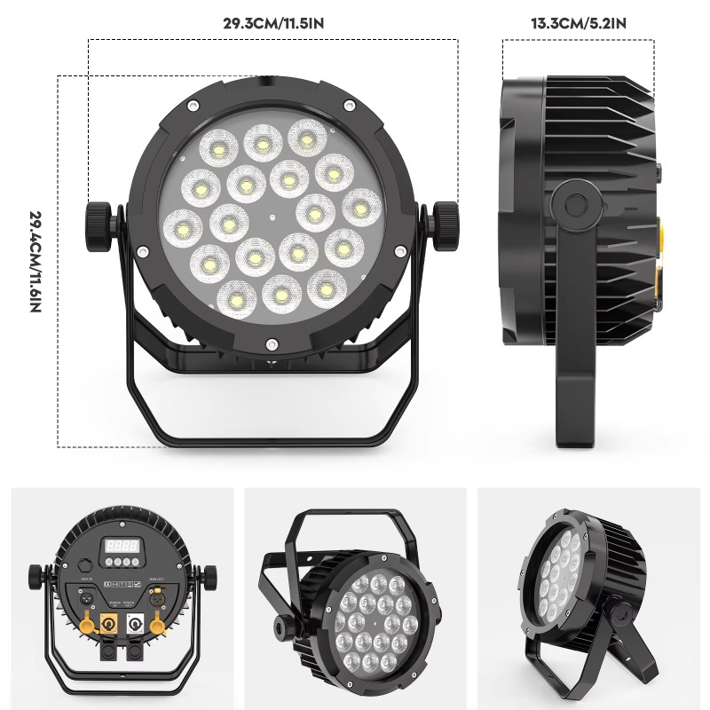 4 Adet 18X10W IP65 Su Geçirmez - Outdoor Lighting Ip65 incelemesi ve fiyatı
