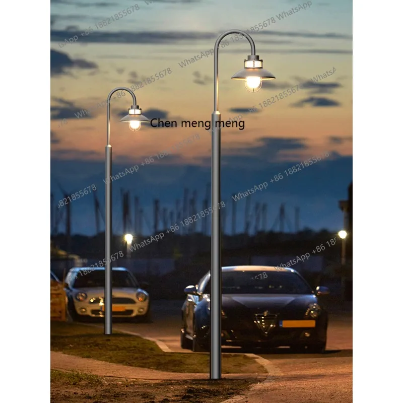 L6080 Modern sade dış mekan ba - Outdoor Lighting Poles incelemesi ve fiyatı