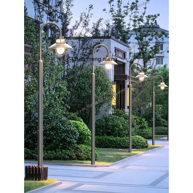 L6080 Modern sade dış mekan ba - Outdoor Lighting Poles incelemesi ve fiyatı