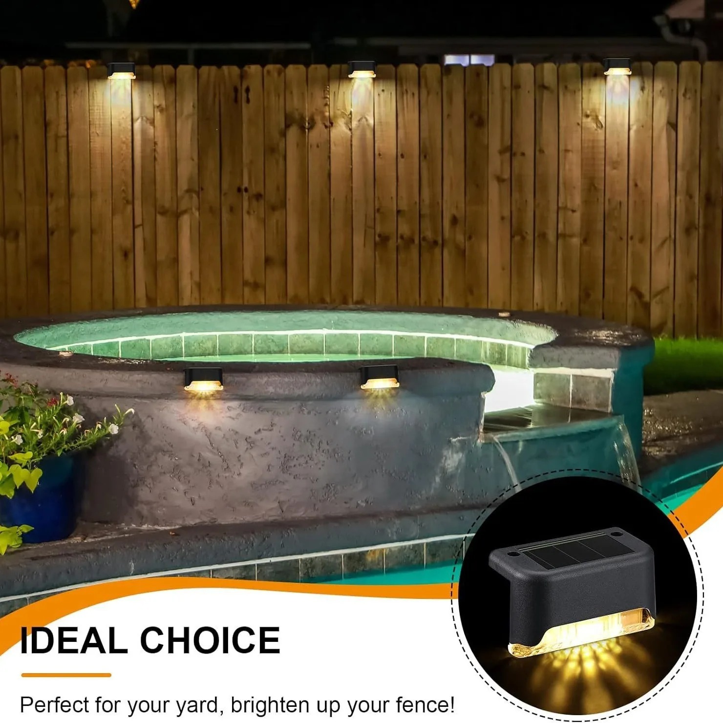 4-32 Paket Güneş Adım Işıkları - Outdoor Lighting Patio incelemesi ve fiyatı