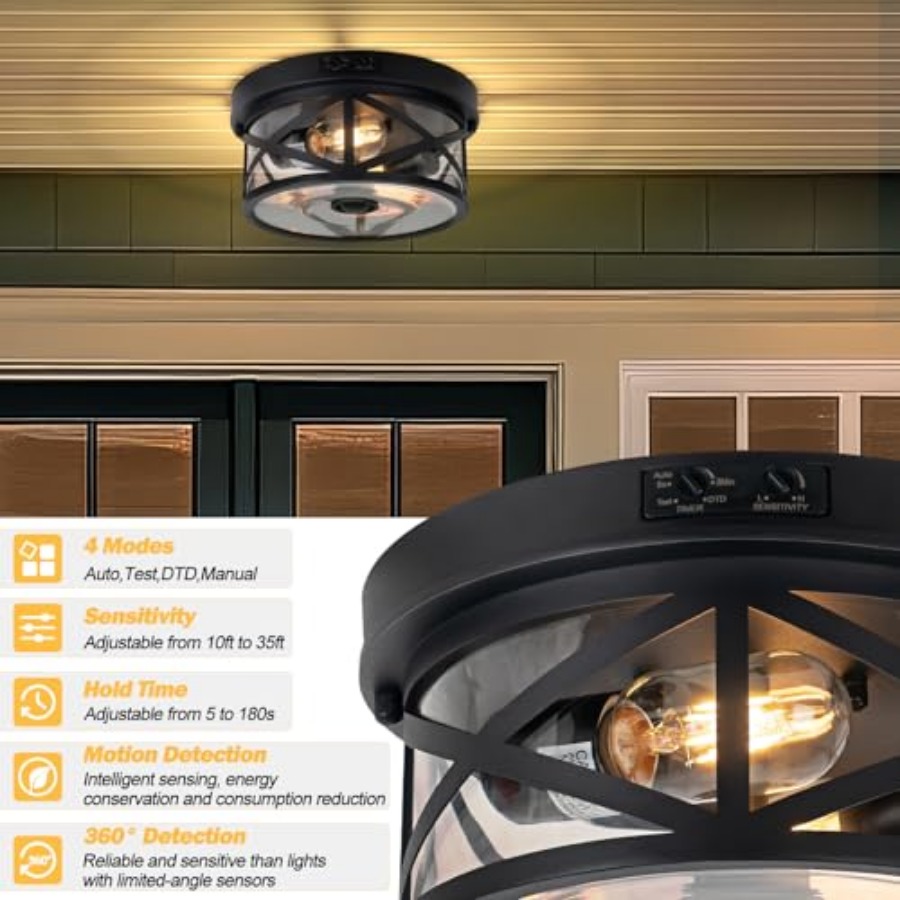 Hareket Sensörlü Dış Mekan Tav - Outdoor Lighting With Motion Sensor incelemesi ve fiyatı