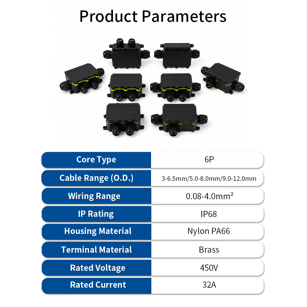 IP68 Su Geçirmez Bağlantı Kutu - Outdoor Lighting Poles incelemesi ve fiyatı