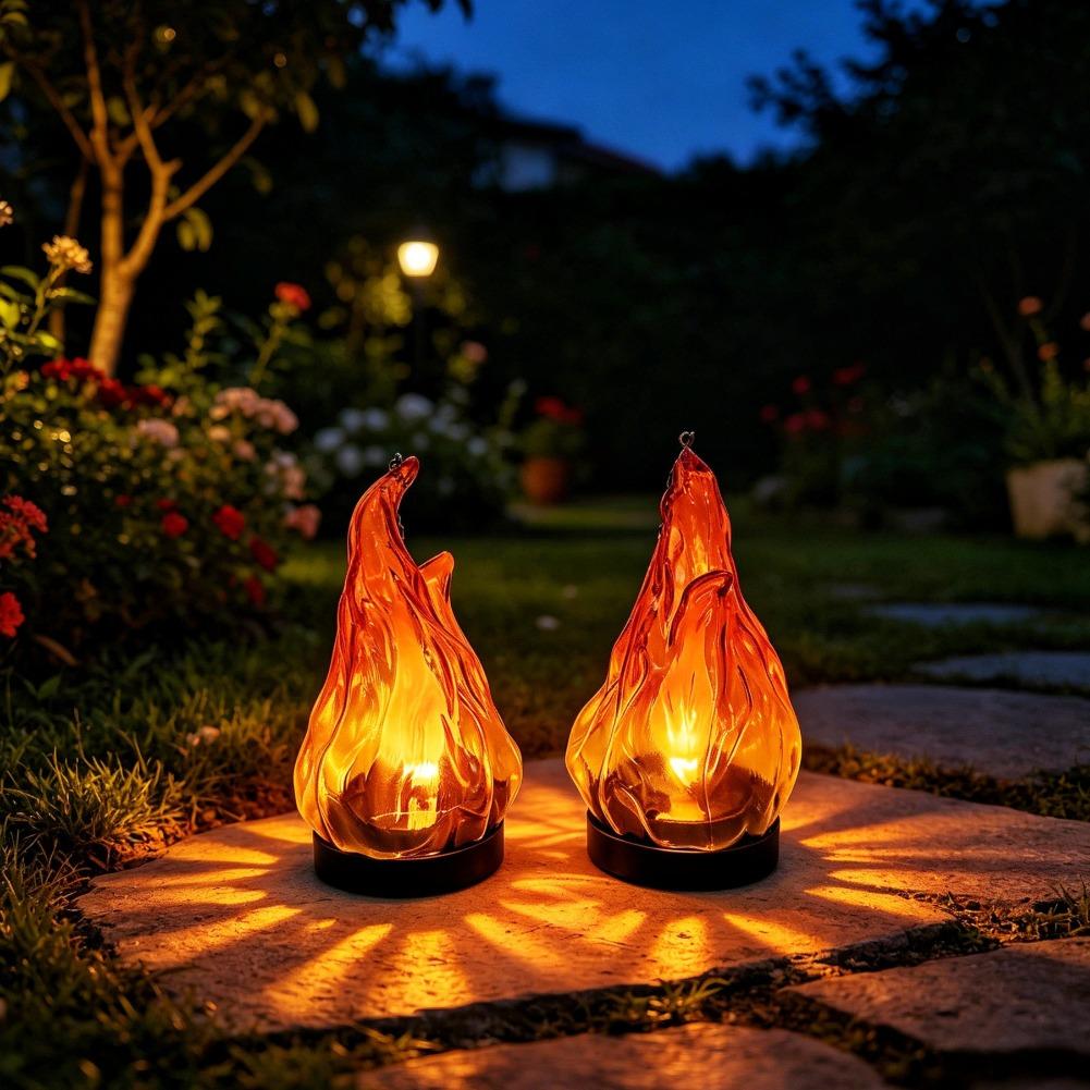 Güneş Enerjili Alev Efektli As - Outdoor Lighting Patio incelemesi ve fiyatı