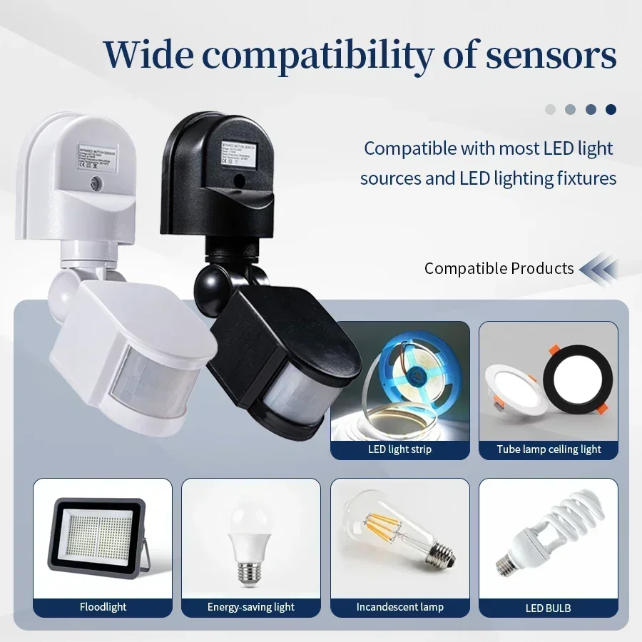100-240V 12V PIR Hareket Sensö - Outdoor Lighting With Motion Sensor incelemesi ve fiyatı