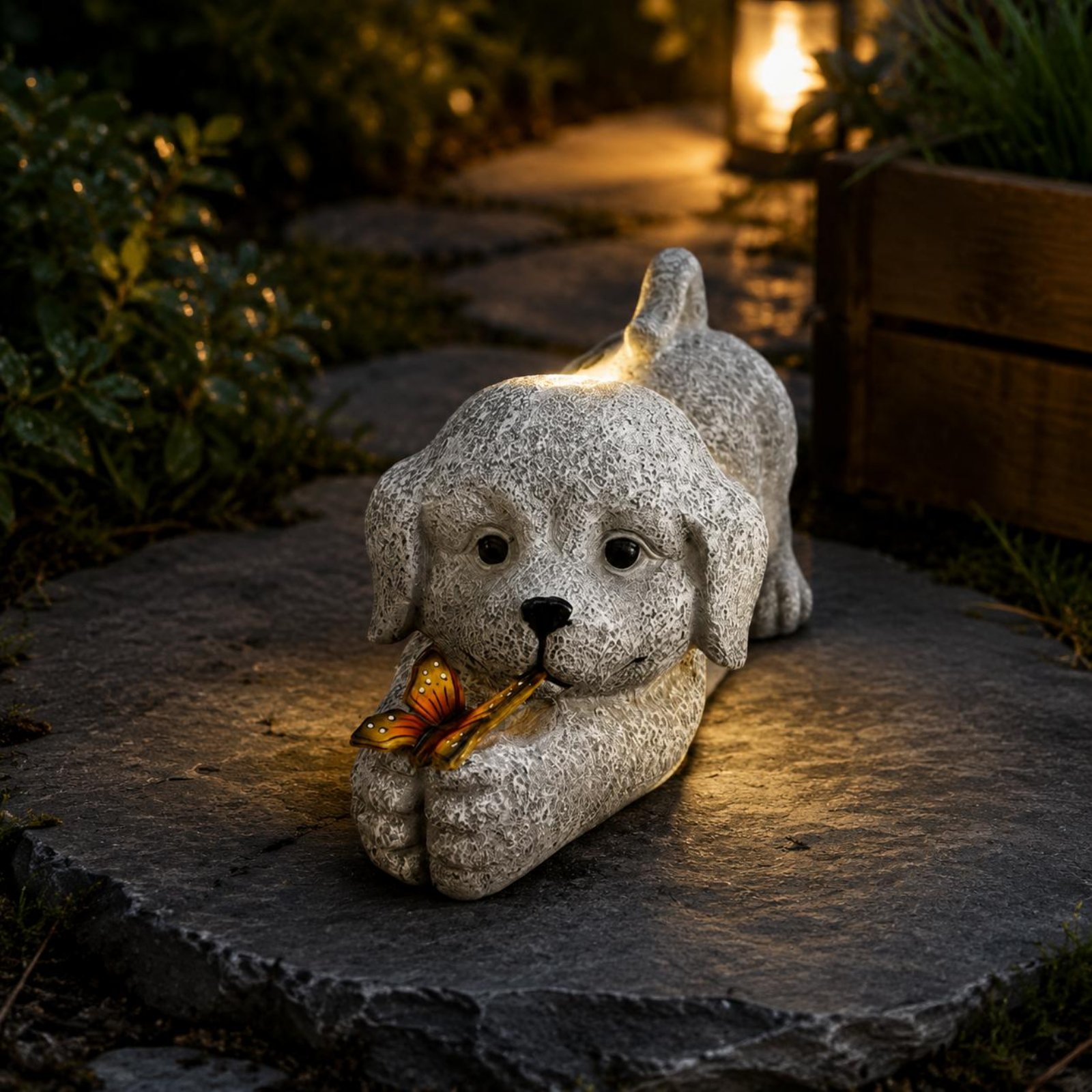 Güneş Enerjili Köpek Heykeli R - Outdoor Lighting Ip65 incelemesi ve fiyatı