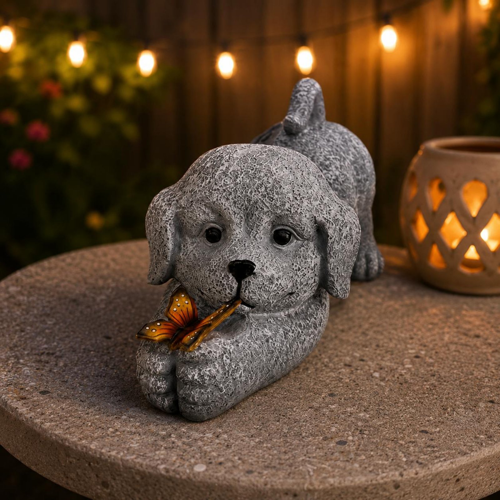 Güneş Enerjili Köpek Heykeli R - Outdoor Lighting Ip65 incelemesi ve fiyatı