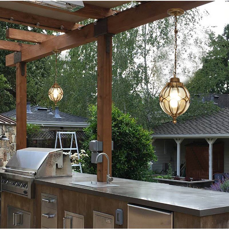 Siyah Açık Kolye Işıkları Cam  - Outdoor Lighting Unique incelemesi ve fiyatı