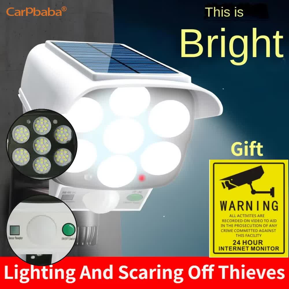 Açık Güneş Işığı Hareket Sensö - Outdoor Lighting With Motion Sensor incelemesi ve fiyatı